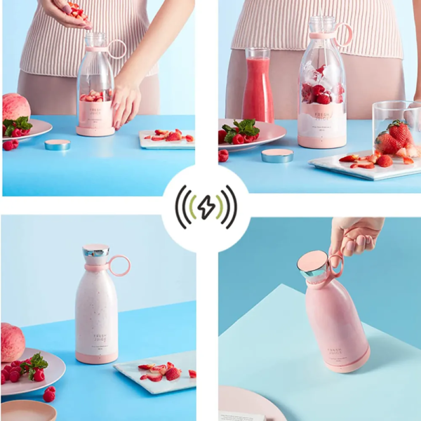 عصارة محمولة 350 مللي - احصل على طاقة العصير في راحة يديك!